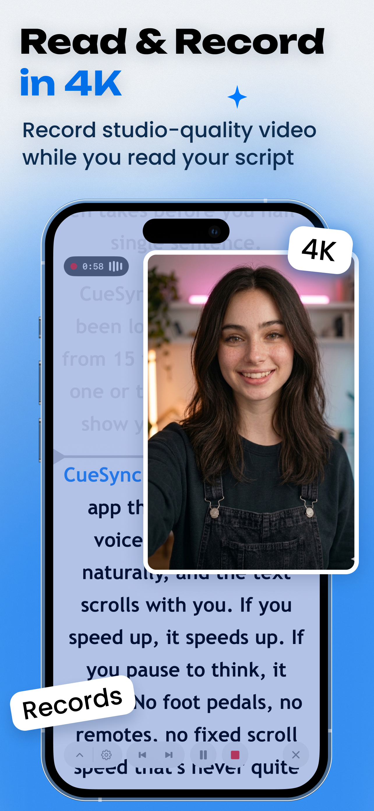 Screenshot of CueSync